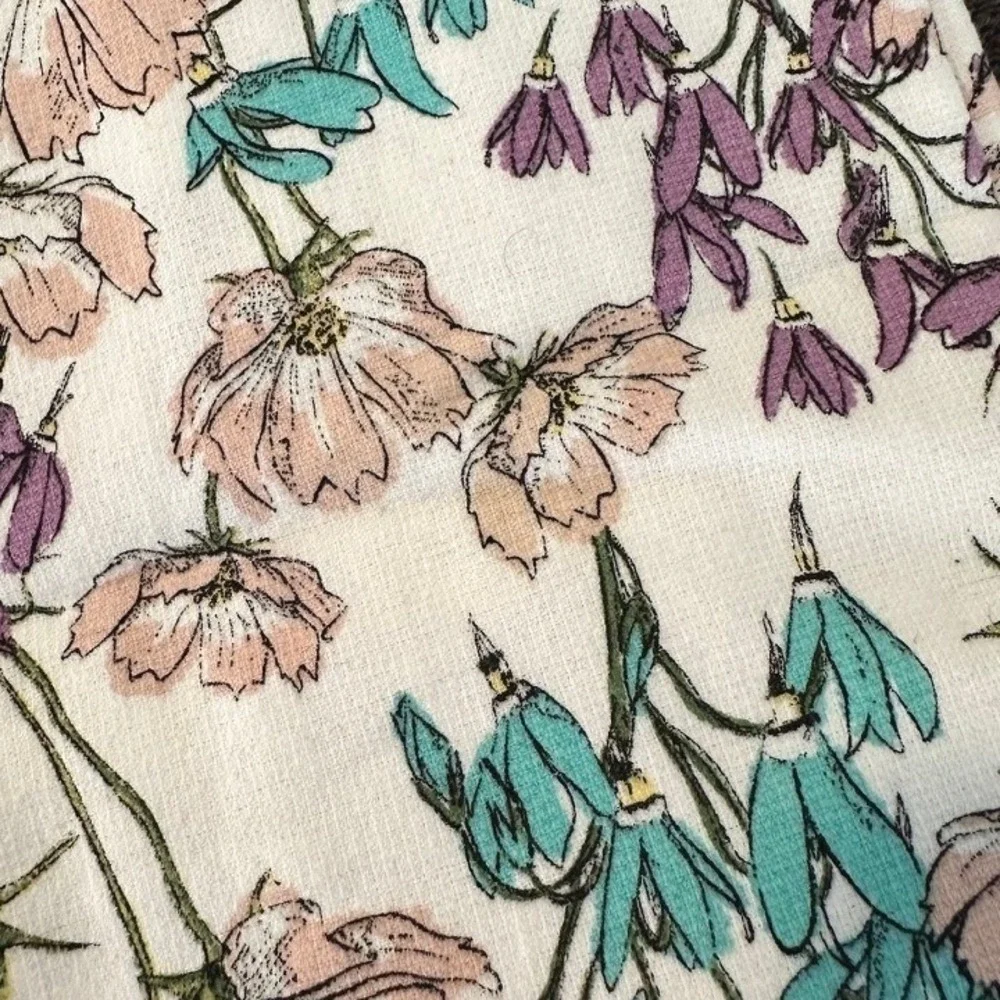 Badgley Mischka‎ Floral Kitchen Dish Towels (2) Waffle Spring Easter Cottagecore